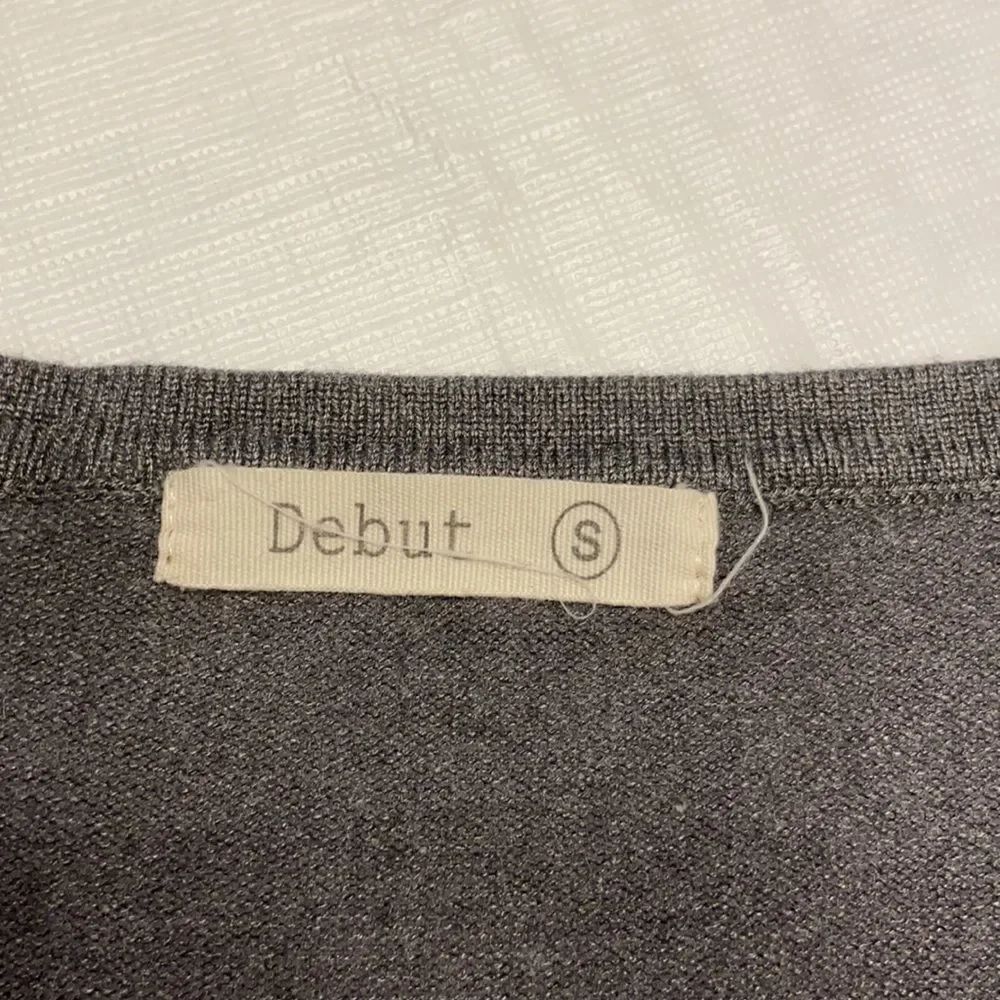 Gray Button Up Cardigan - Picture 2 of 4